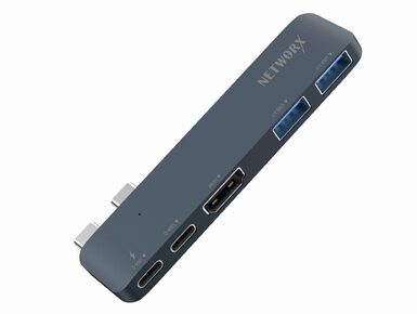 Networx Dual-USB-C-Hub