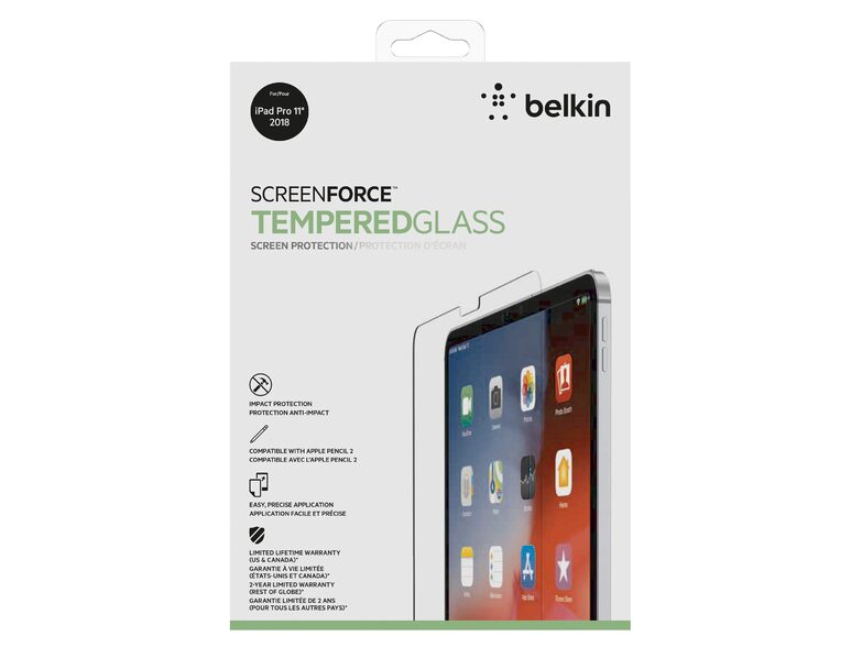 Belkin Screenforce TemperedGlass, Displayschutz für iPad Pro 11" (2018/2020)