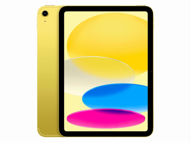 Apple iPad (10. Gen.), mit WiFi & Cellular, 64 GB, gelb