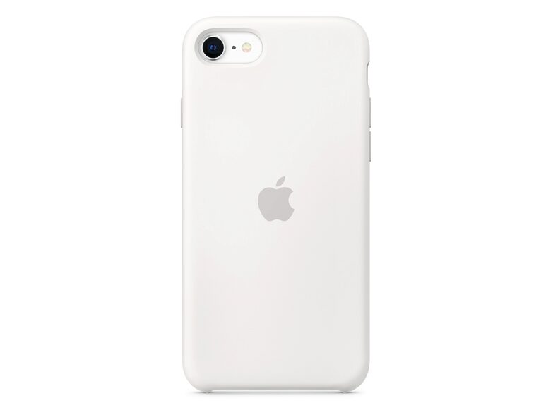 Apple Silikon Case, für iPhone SE 2020, weiß