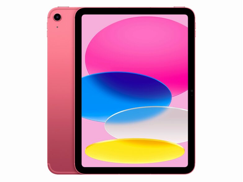 Apple iPad (10. Gen.), mit WiFi & Cellular, 256 GB, pink